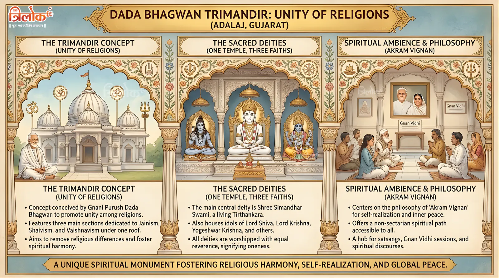 Dada Bhagwan Trimandir: Unity of Religions